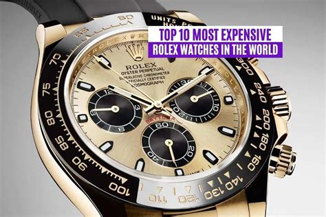 what's the most expensive rolex new watch